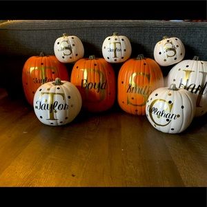 Personalized pumpkins